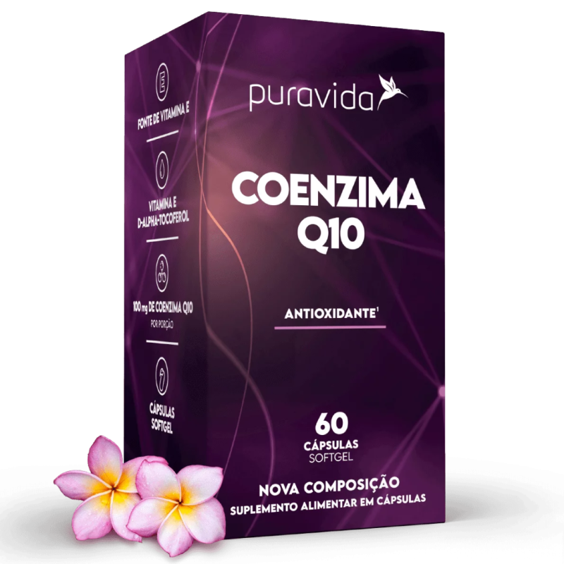 Coenzima Q10 100mg - Pura Vida