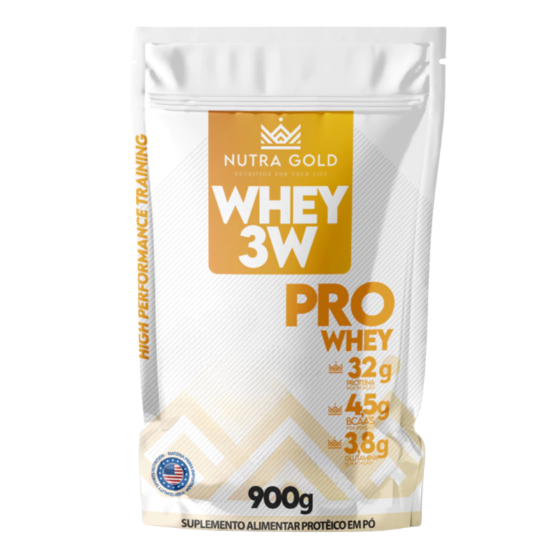 Whey 3W Pro Sachê 900g - Nutra Gold