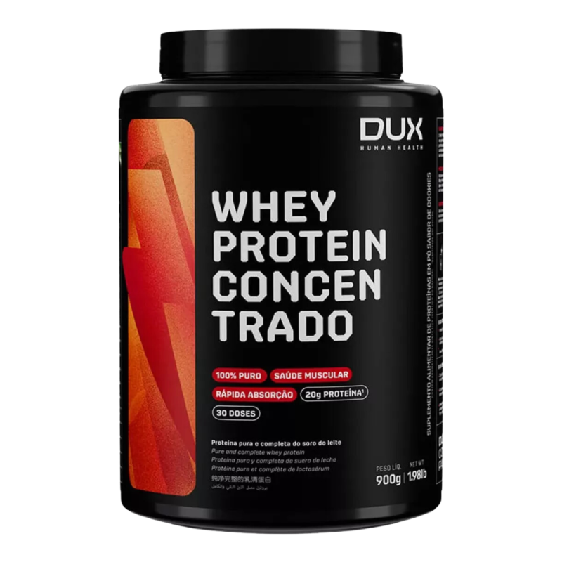 Whey Protein Concentrado 900g - Dux Human Health