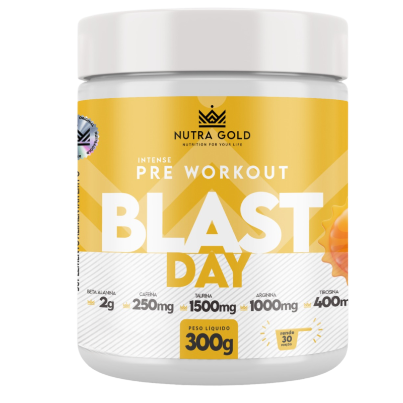 Pré Workout Blast Day 300g - Nutra Gold