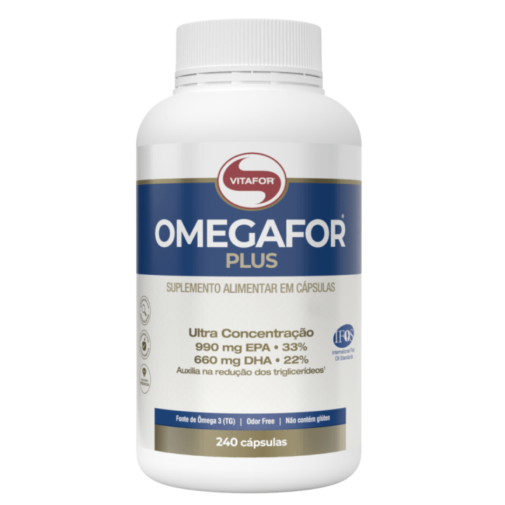 Omegafor Plus 240 Cápsulas - Vitafor