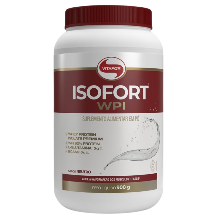 Whey Protein Isolado 900g - Vitafor
