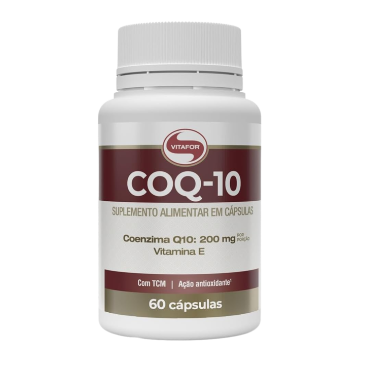 Coenzima Q10 60 Cápsulas (200mg por porção) - Vitafor