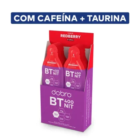 Carbogel BT 400 Nitrato Gel sabor Redberry (10un x 30g) - Dobro