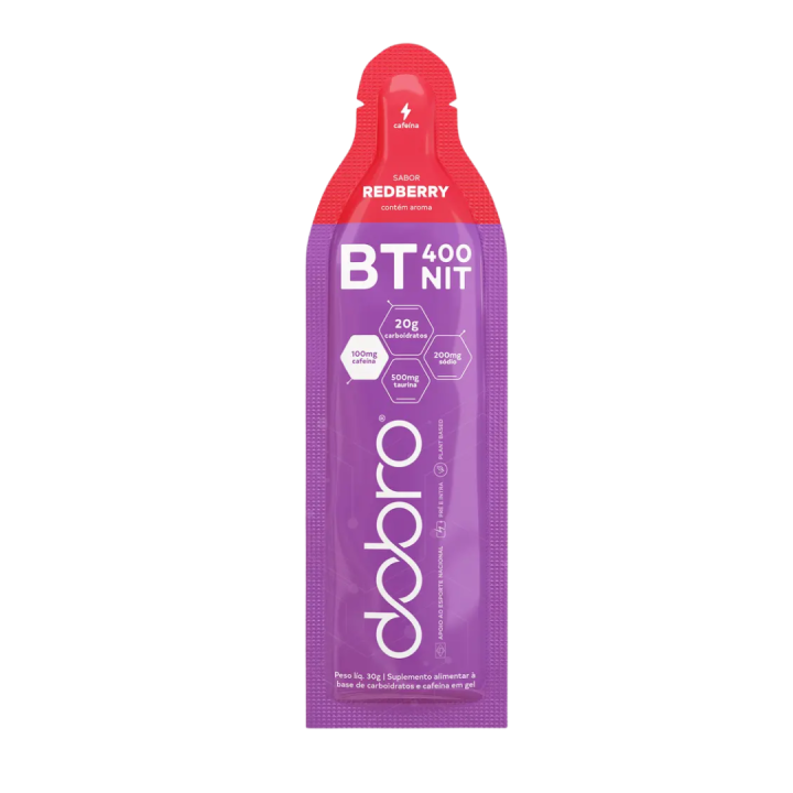 Sachê Carbogel BT 400 Nitrato Gel sabor Redberry 30g - Dobro