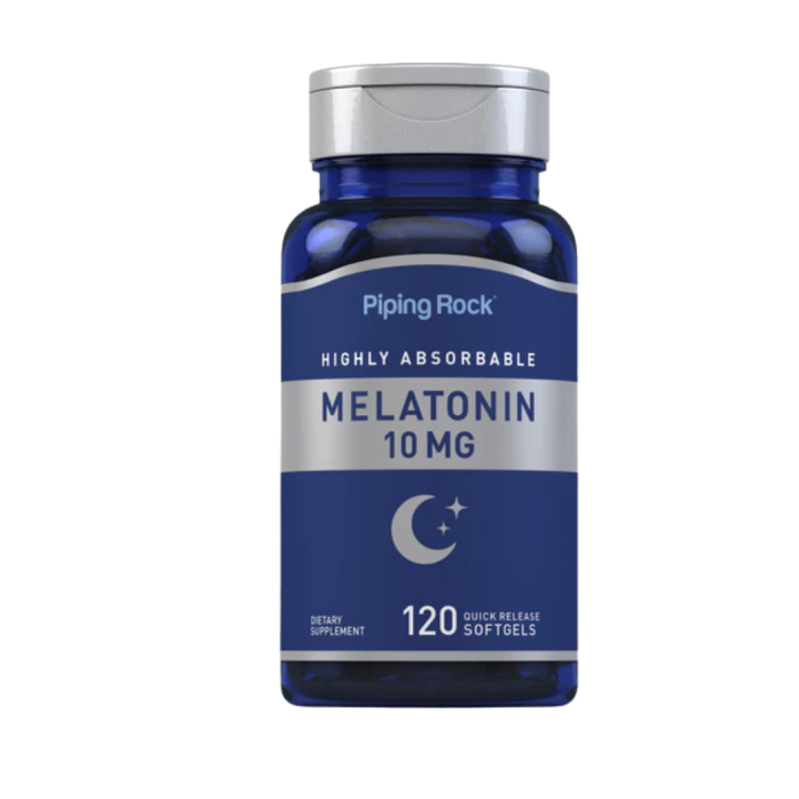 Melatonina 10MG - 120 Caps (Piping Rock)