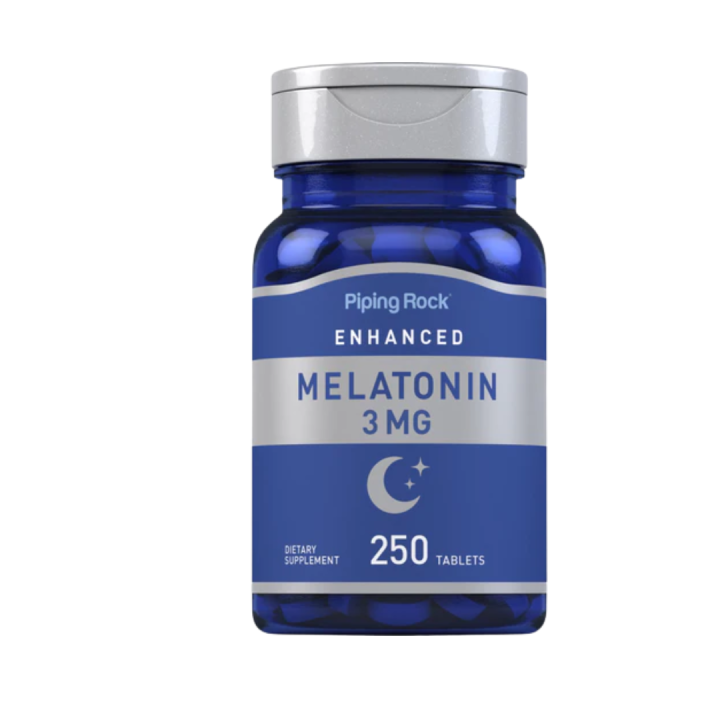Melatonina 3MG - 250 Caps (Piping Rock)