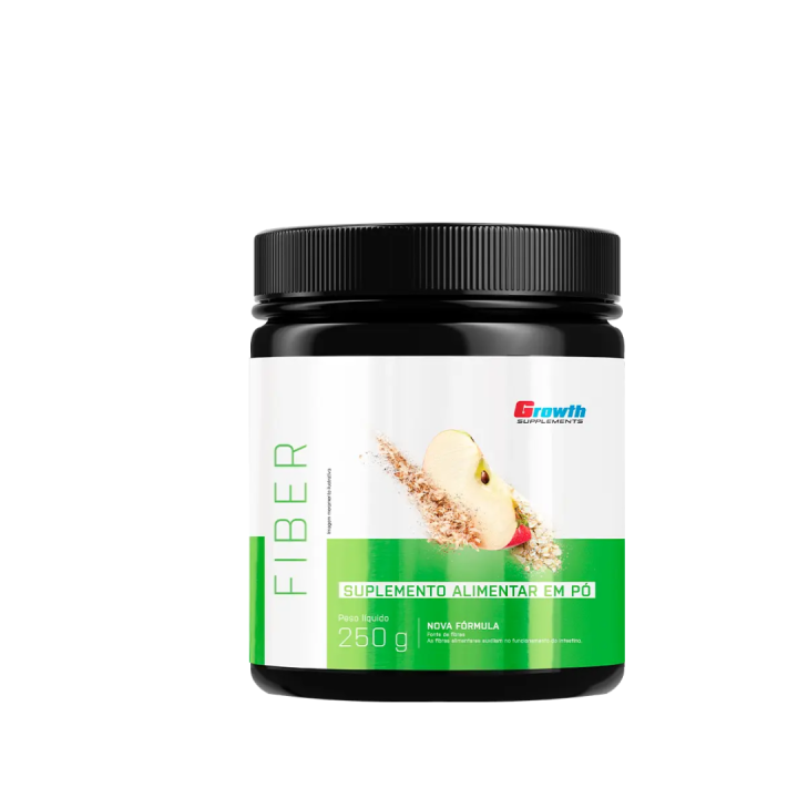 FIBER - Psyllium, Fibra de Maçã, Fibra de Aveia, Inulina 250g