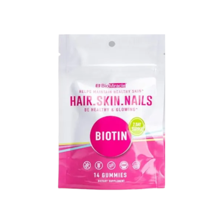 Hair, Skin & Nails 14 Gummies – Bio Miracle