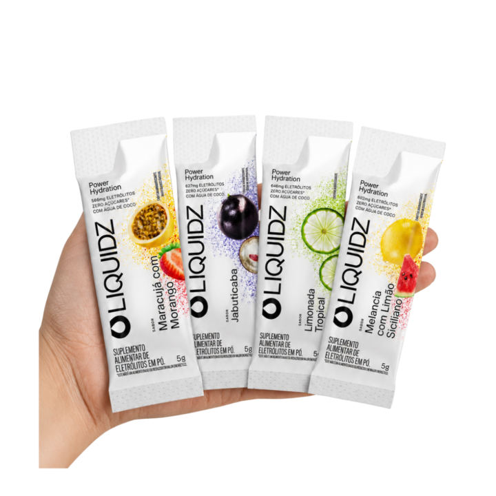 LIQUIDZ- Eletrólitos Zero Açúcares - Kit degustação