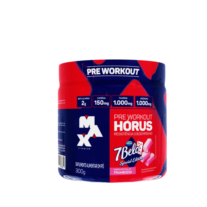Pré-Treino Hórus 7Belo Max Titanium 300g