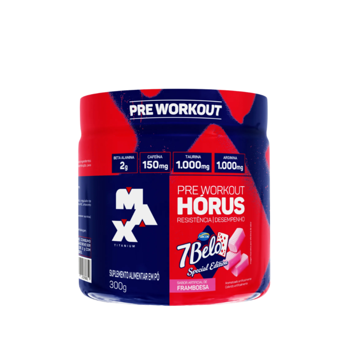 Pré-Treino Hórus 7Belo Max Titanium 300g