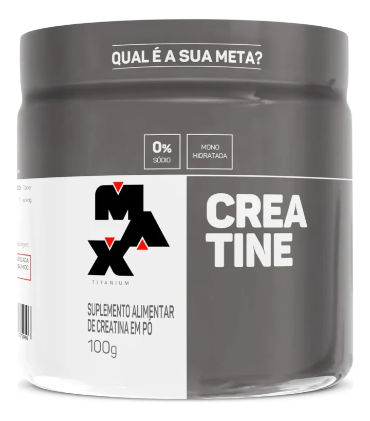 Creatina Creapure 100g - Max Titanium