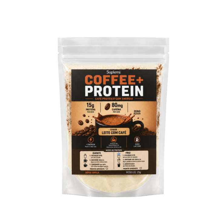 Café Proteico Zero Lactose Suplemi - 25g